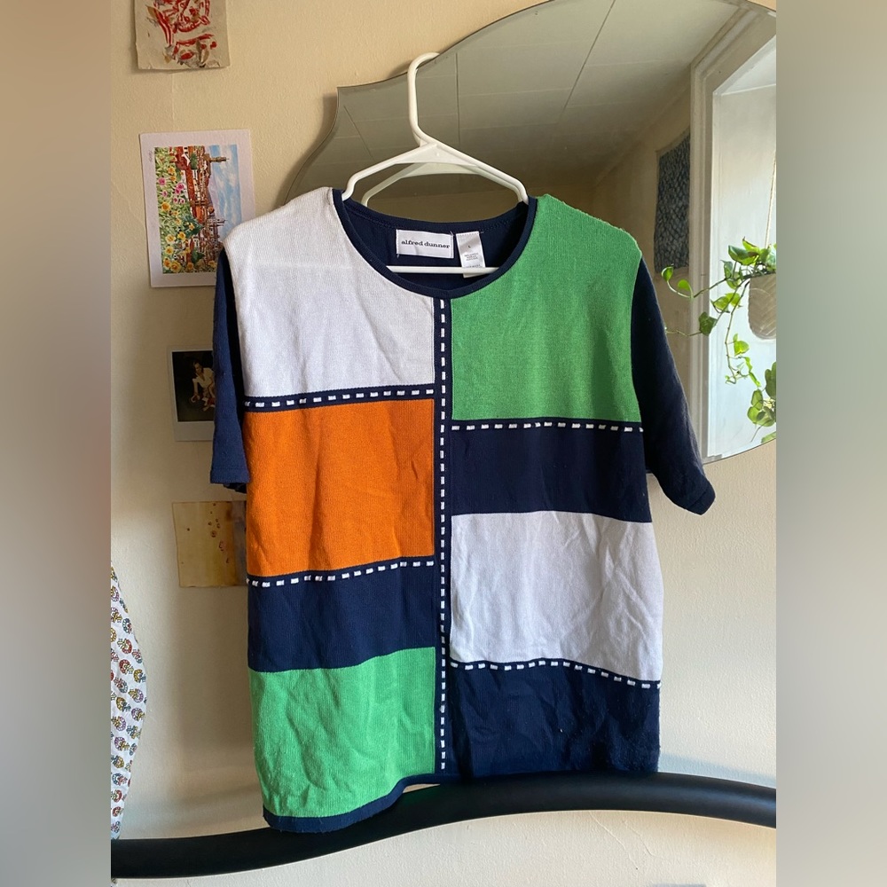 Knit t-shirt